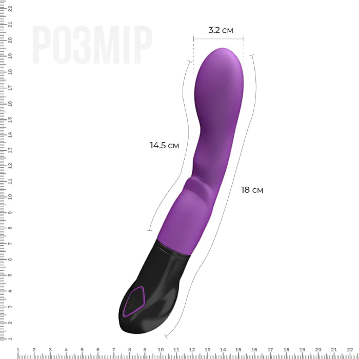 Вібратор Adrien Lastic Nyx — фото 2
