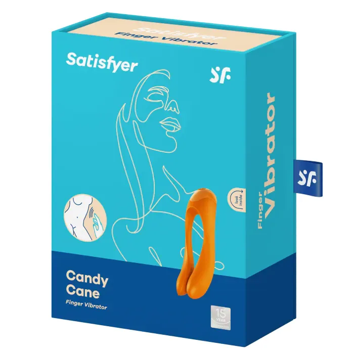 Вібратор Satisfyer Candy Cane Orange — фото 6