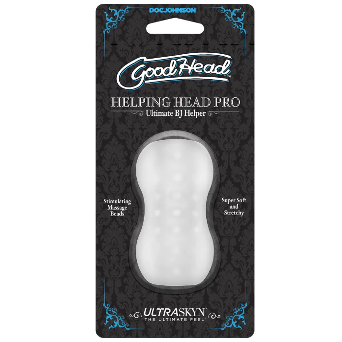 Мастурбатор Doc Johnson GoodHead Helping Head Pro Frost — фото 2