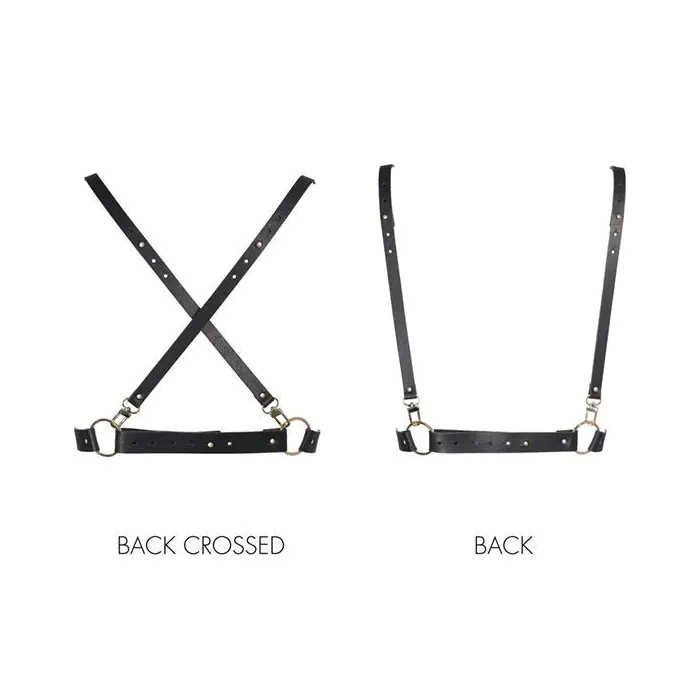 Портупея Bijoux Indiscrets MAZE - X Harness Black — фото 2