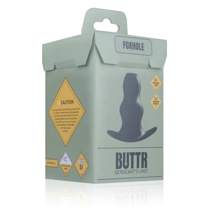 Анальна пробка BUTTR Foxhole Hollow Butt Plug — фото 6