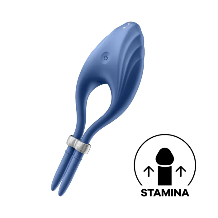 Вібро кільце Satisfyer Duelist blue