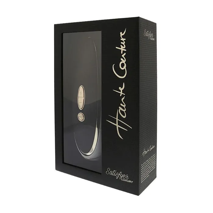 Вакуумний кліторальний стимулятор Satisfyer Luxury Haute Couture Black — фото 2