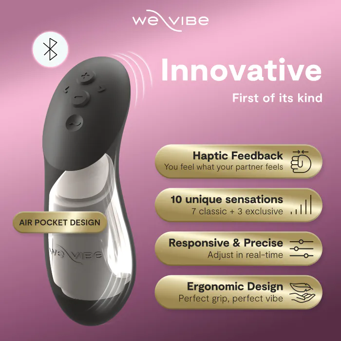 Парний смартвібратор We-Vibe Chorus Pro Satin Black — фото 33