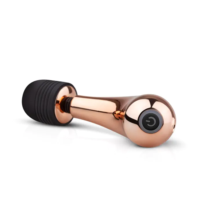 Мінівібромасажер Rosy Gold Nouveau Mini Curve Massager — фото 3