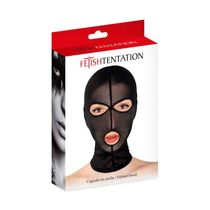 Капюшон для БДСМ Fetish Tentation Feshnet hood — фото 2