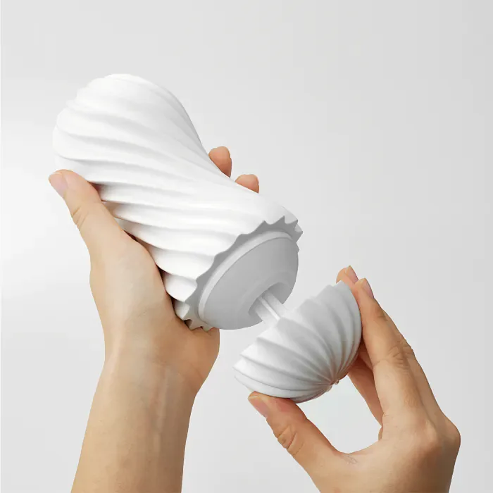 Мастурбатор Tenga Flex Silky White — фото 11