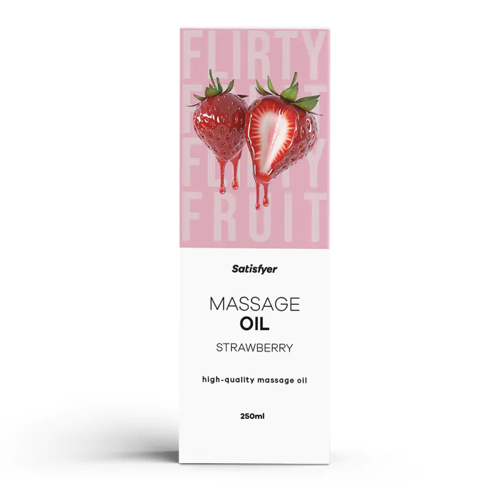 Масажна олія Satisfyer Massage Oil Strawberry 250 мл — фото 5
