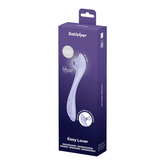 Вакуумний кліторальний стимулятор Satisfyer Easy Lover Violet — фото 6