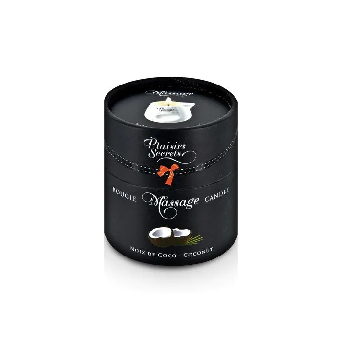 Масажна свічка Plaisir Secret Coconut 80 мл — фото 3