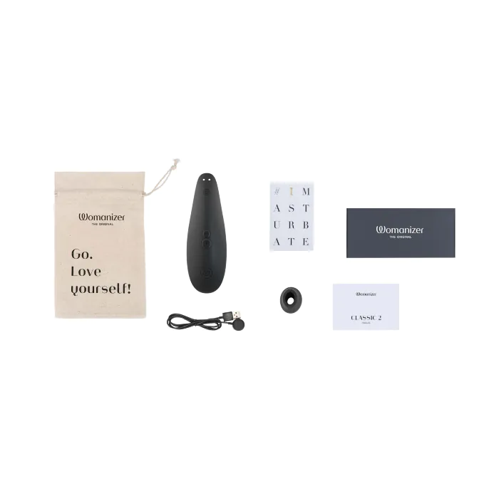Вакуумний стимулятор Womanizer Classic 2 Black — фото 8