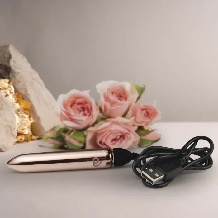 Віброкуля Rocks Off Bullet Golden Rose — фото 12
