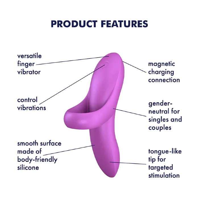 Вібратор Satisfyer Bold Lover dark pink — фото 10