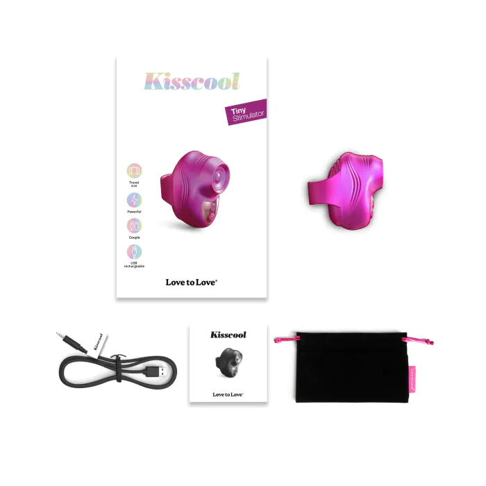 Стимулятор Love To Love Kisscool Iridescent Berry — фото 5