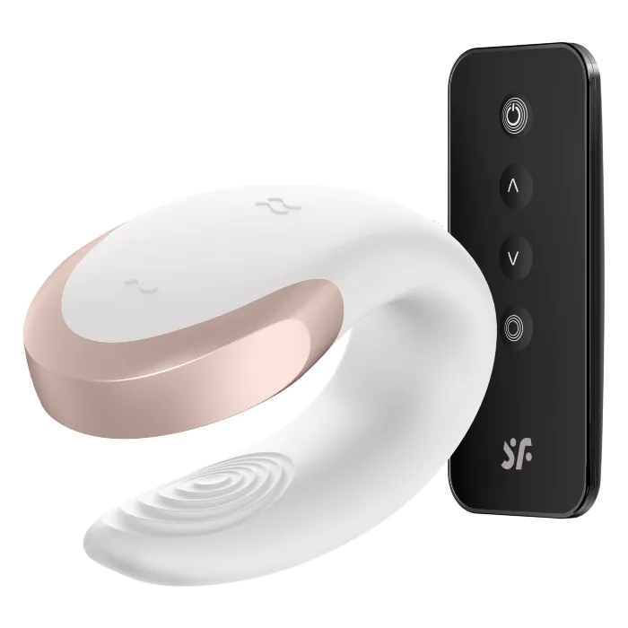 Смарт-вібратор для пар Satisfyer Double Love White