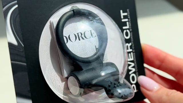 Кільце з вібрацією Marc Dorcel Power Clit Black V2 — фото 5