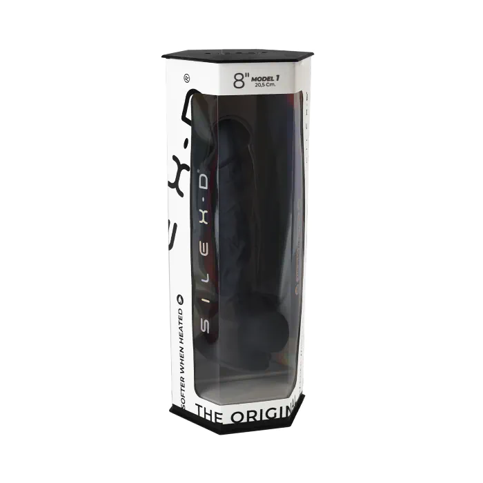 Фалоімітатор SilexD Model 1 Vetus Black 8" — фото 10
