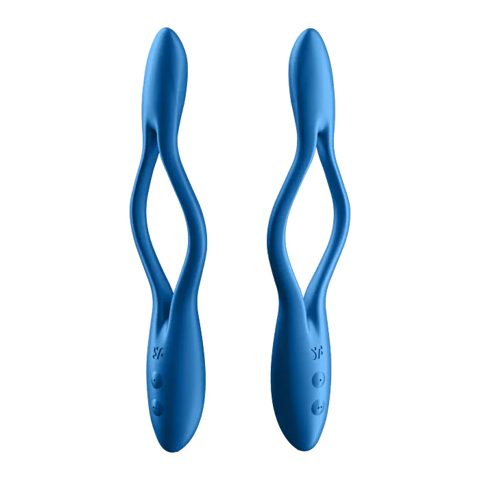 Вібратор Satisfyer Elastic Game dark blue — фото 4