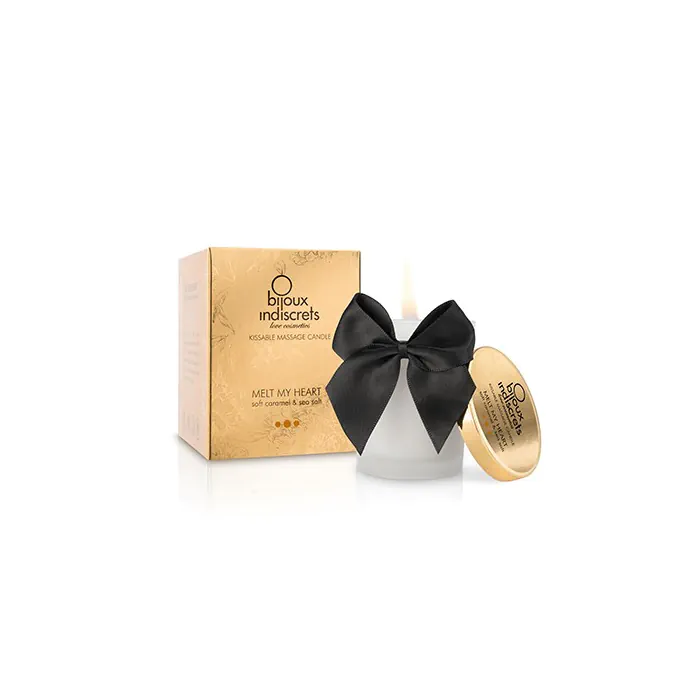 Масажна свічка MELT MY HEART солона карамель Bijoux Cosmetiques