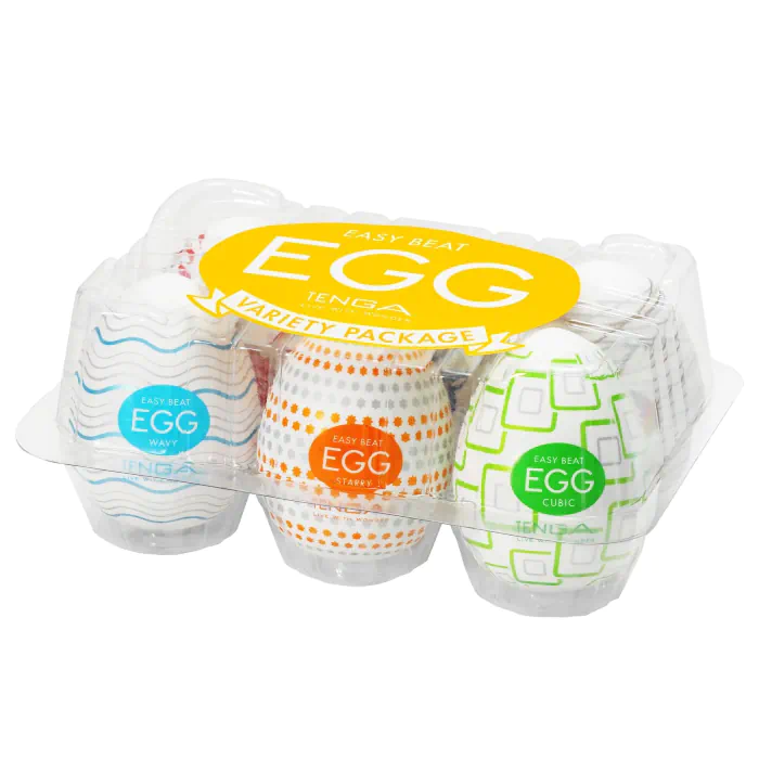 Набір мастурбаторів-яєць Tenga Egg Variety Pack Standard 6 шт