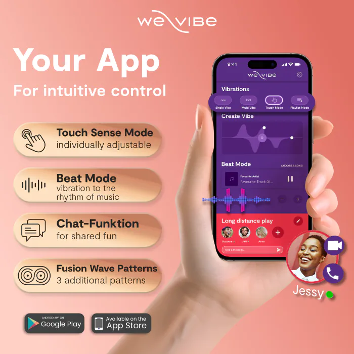 Парний смартвібратор We-Vibe Chorus Pro Electric Pink — фото 37