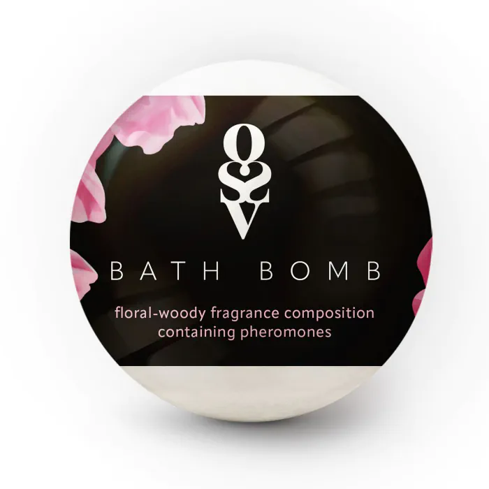 Бомбочка для ванни з феромонами Obsessive Bath bomb Floral Woody 100 г