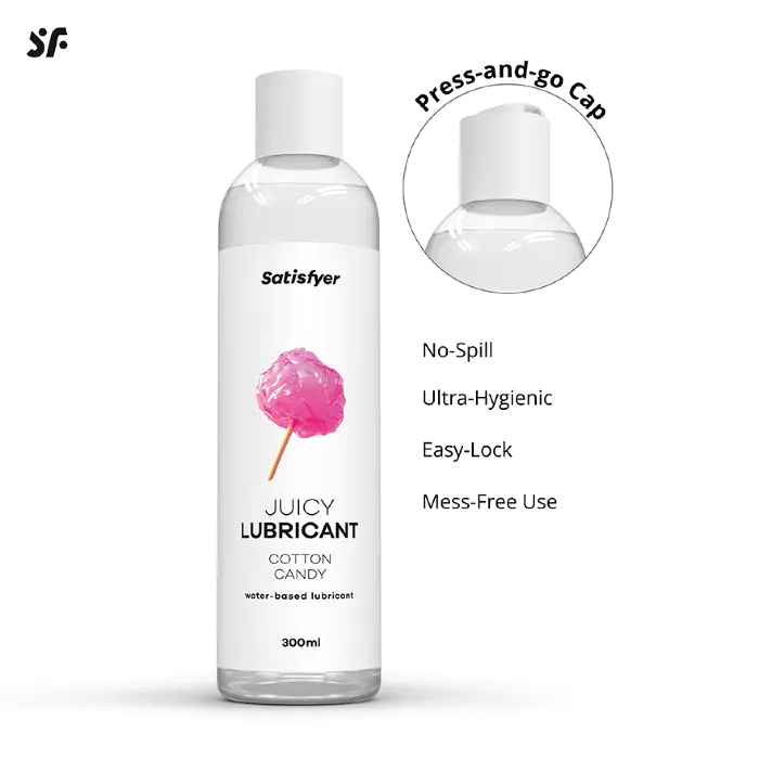 Лубрикант Satisfyer Juicy Lubricant Cotton Candy 300 мл — фото 4