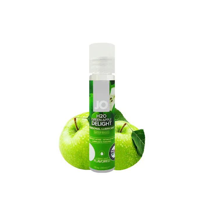 Лубрикант на водній основі JO H2O Green Apple 30 мл — фото 2