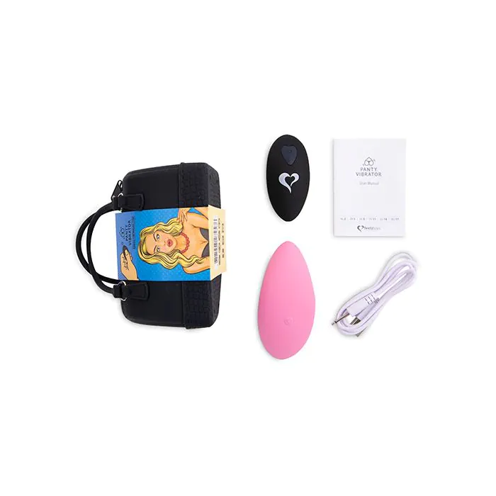 Вібратор в трусики FeelzToys Panty Vibrator Pink — фото 6