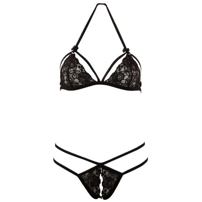 Комплект Lace Set Cottelli Black — фото 23