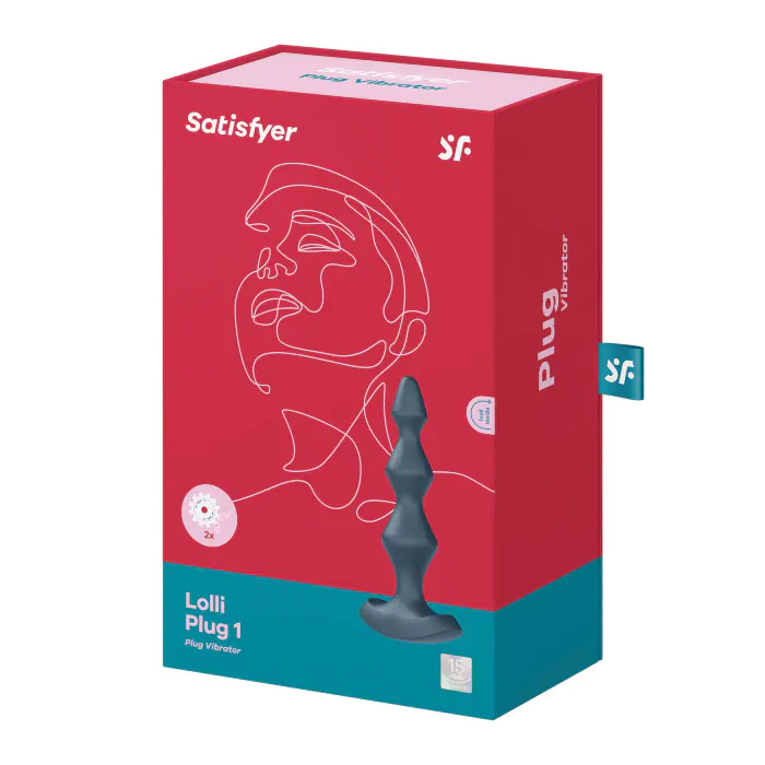 Анальний стимулятор Satisfyer Lolli-Plug 1 Gray — фото 5