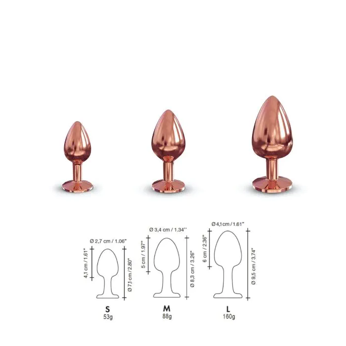 Анальна пробка Dorcel DIAMOND PLUG S — фото 7