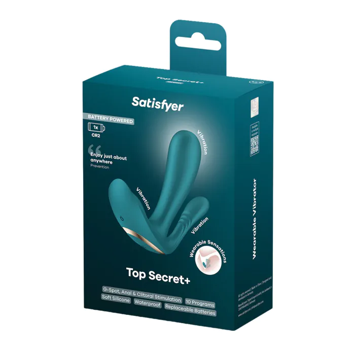 Подвійний вібратор у трусики Satisfyer Top Secret+ Battery Series — фото 8