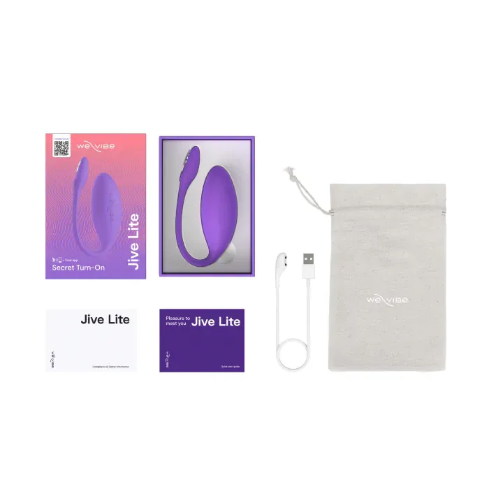 Смарт віброяйце We-Vibe Jive Lite Purple — фото 21