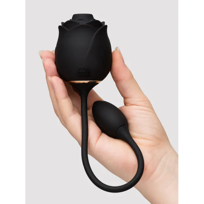 Cтимулятор Fifty Shades of Grey Plugged Rose Black — фото 2