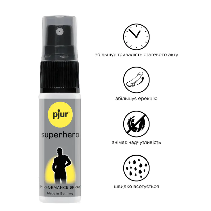 Пролонгатор спрей pjur Superhero Spray 20 мл — фото 2