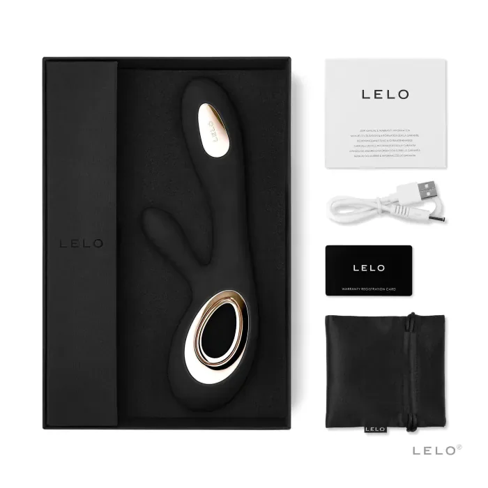 Вібратор-кролик Lelo Soraya Wave Black — фото 7