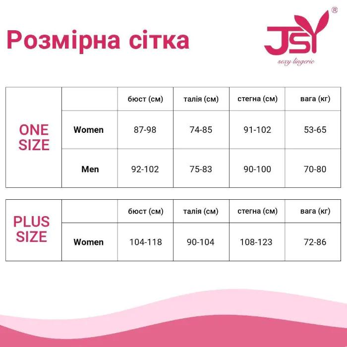 Бодістокінг JSY WW7101 One Size — фото 7