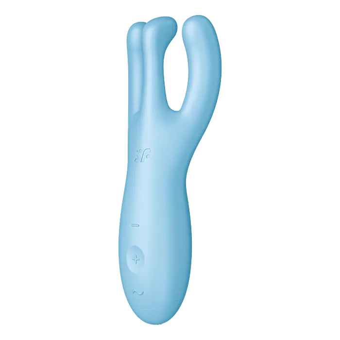 Смарт-вібратор Satisfyer Threesome 4 blue — фото 2