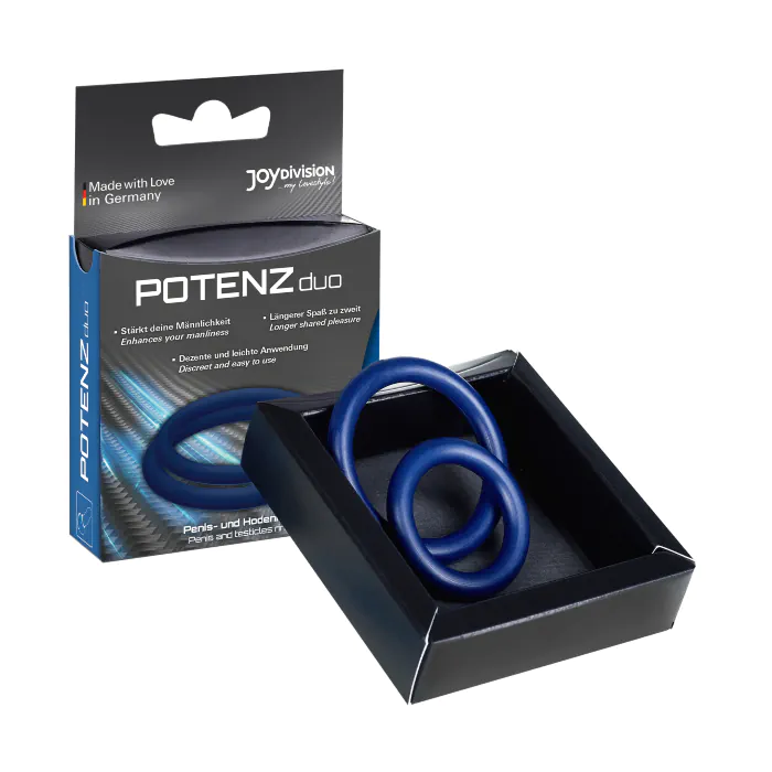 Набір ерекційних кілець Joydivision POTENZduo M Blue