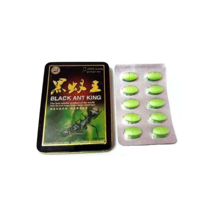 Віагра для чоловіків BLACK ANT KING 10шт