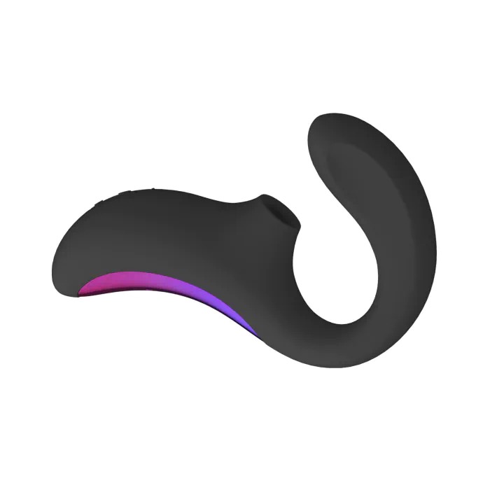 Кліторально-вагінальний звуковий стимулятор Lelo Enigma Black — фото 6