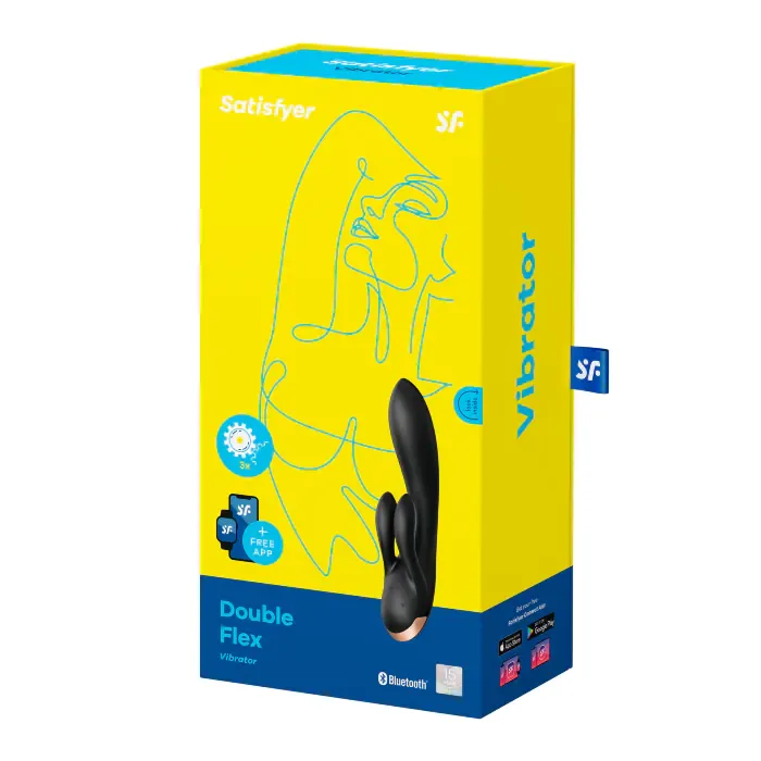 Смарт вібратор Satisfyer Double Flex Black — фото 8