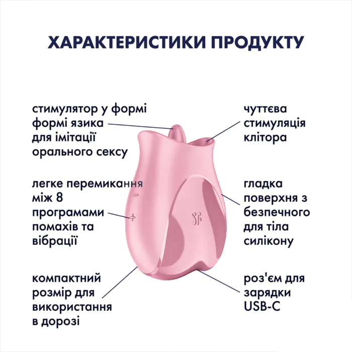Cтимулятор Satisfyer Tongue Lover — фото 5
