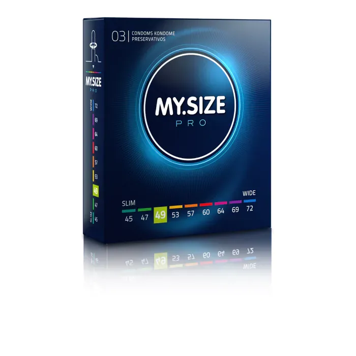 Презервативи MY.SIZE pro 49 мм 3 шт
