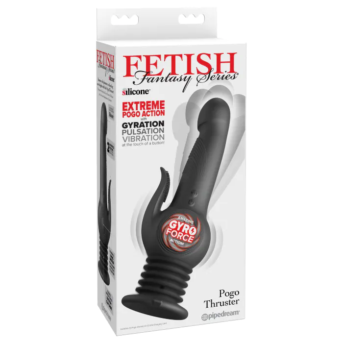 Вібратор Pogo Thruster Masturbator Black — фото 8