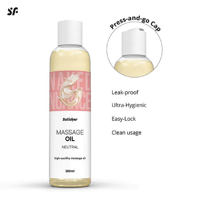 Масажна олія Satisfyer Massage Oil Neutral 250 мл — фото 5