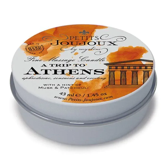 Масажна свічка Petits Joujoux Athens Musk and Patchouli