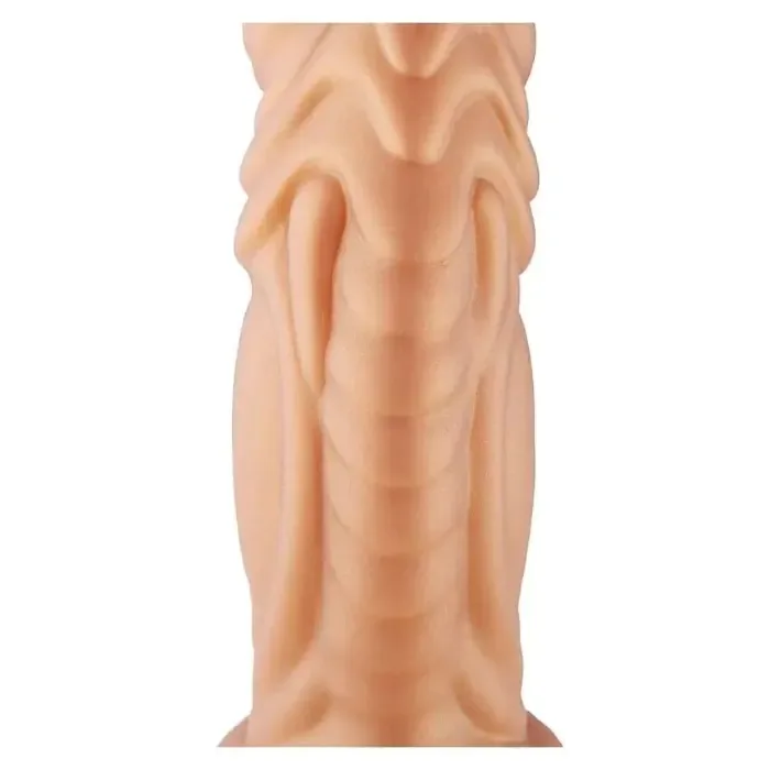 Дилдо Hismith Slightly Curved Silicone Dildo Monster Series — фото 6