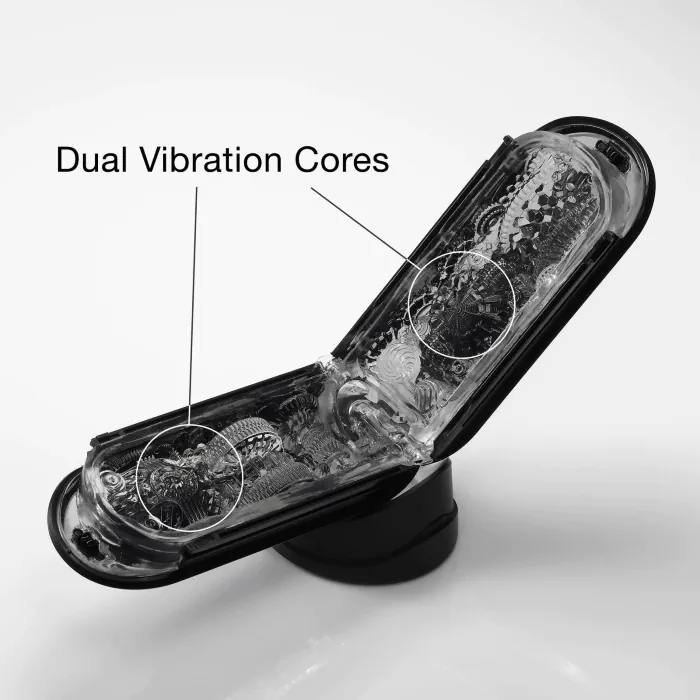 Мастурбатор Tenga Flip Zero Gravity Electronic Vibration Black — фото 7
